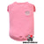 SMALL DOG - College Dog Pink T Shirt