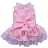 SMALL DOG - Frilly Pink Doggy Dress