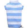 SMALL DOG - Polo Neck Sweater - Baby Blue Stripe