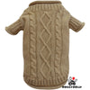 SMALL DOG - Latte Knit Pullover