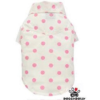 SMALL DOG -  Candy Polka Dot Doggy Shirt