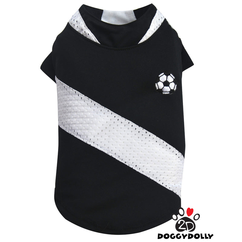 SMALL DOG - Black Soccer Jersey