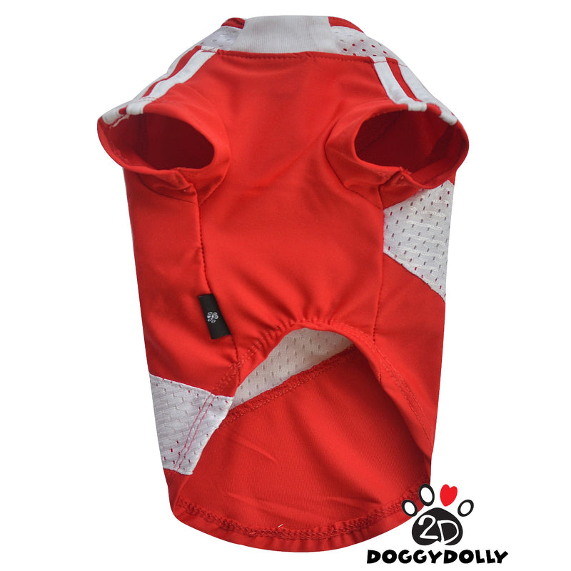 SMALL DOG - Red Soccer Jersey