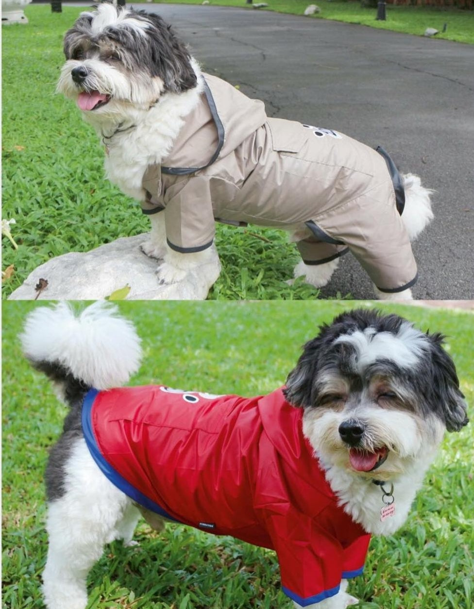 Raincoat Hoody Spray Jacket 2 Legs