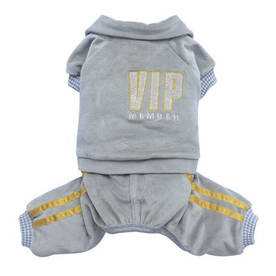 VIP Doggy Onesie Activewear Silver