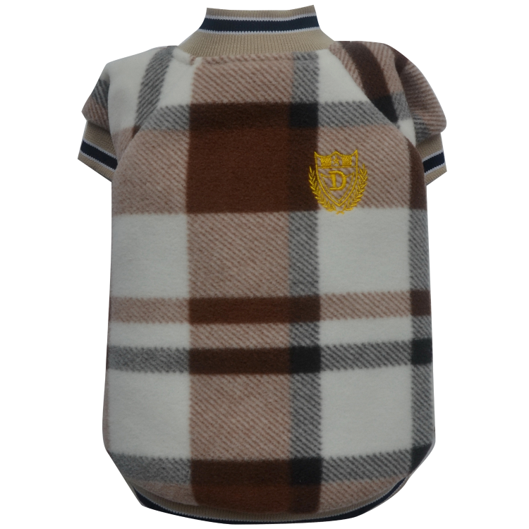 SMALL DOG - Brown Fleece Jacket