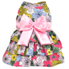 Retro Flowers Party Doggy Dress