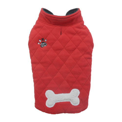 THICK DOG - Double Fleece Doggy Snug Red