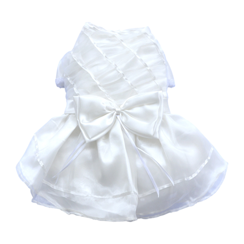 SMALL DOG - Ivory Wedding Dress