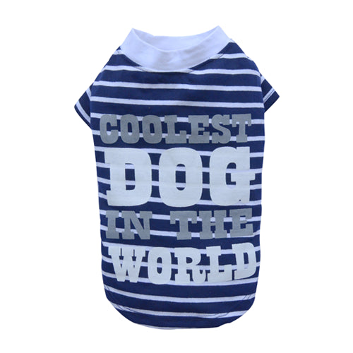 THICK DOG - Coolest Dog Blue T Shirt