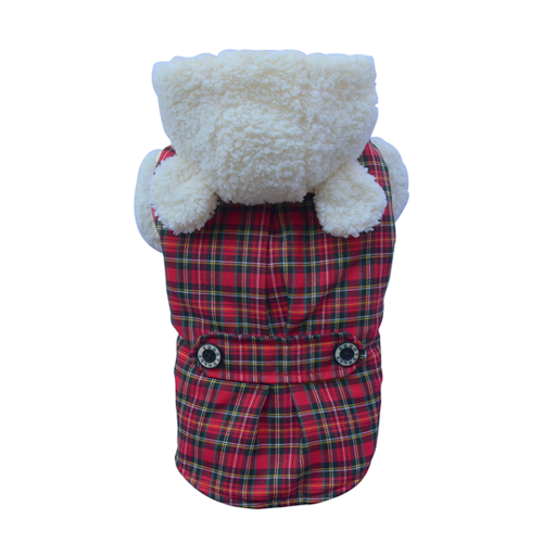 BIG DOG - Little Lamb Tartan Dog Jacket