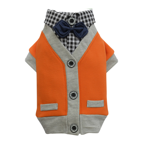 SMALL DOG - Metro Dog  Jacket Orange