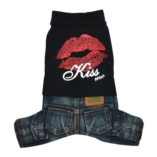 SMALL DOG - MWAH Black Doggy Jeans