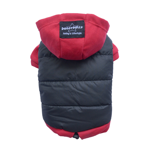 THICK DOG - Snowboarder Doggy Jacket Red - DoggyDolly Australia & New ...