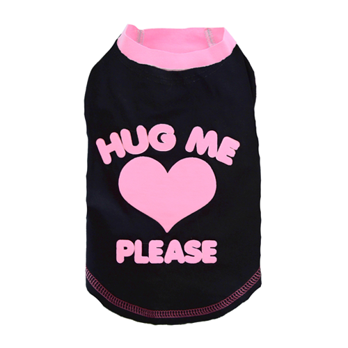 BIG DOG - Hugs Please Black Doggy T Shirt