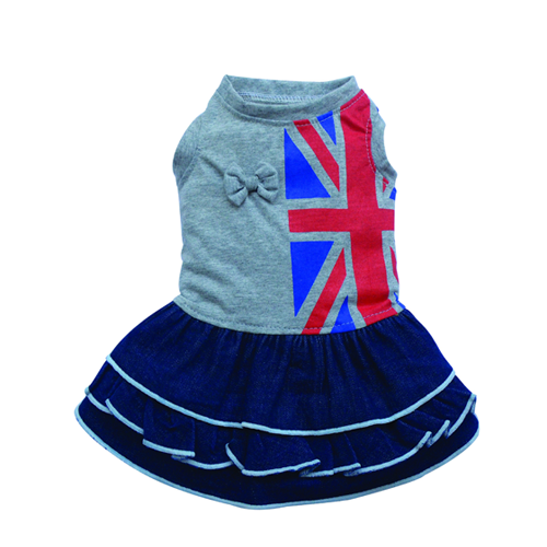 SMALL DOG - London Girl Doggy Dress
