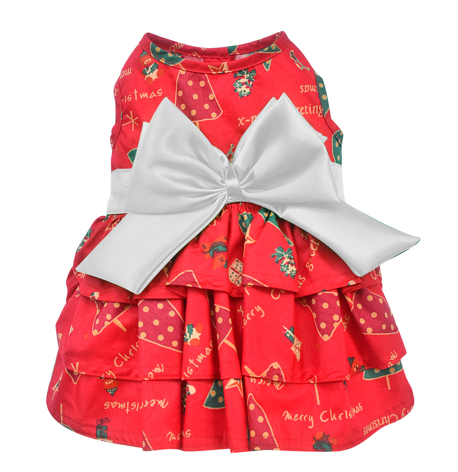BIG DOG  -  Jingle Bells Doggy Dress