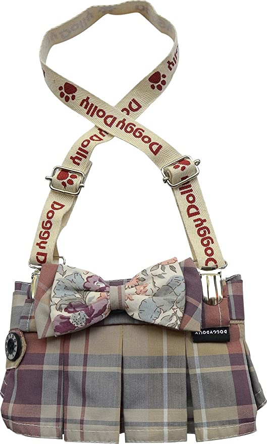 SMALL DOG - Pink Check Skirt