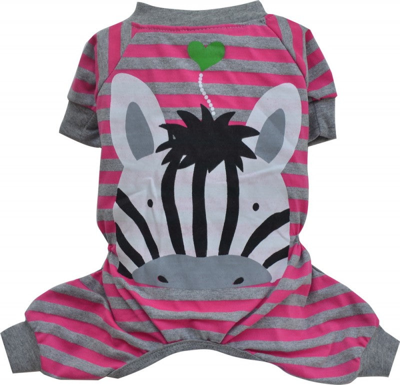 THICK DOG - Pink Zebra Pyjamas