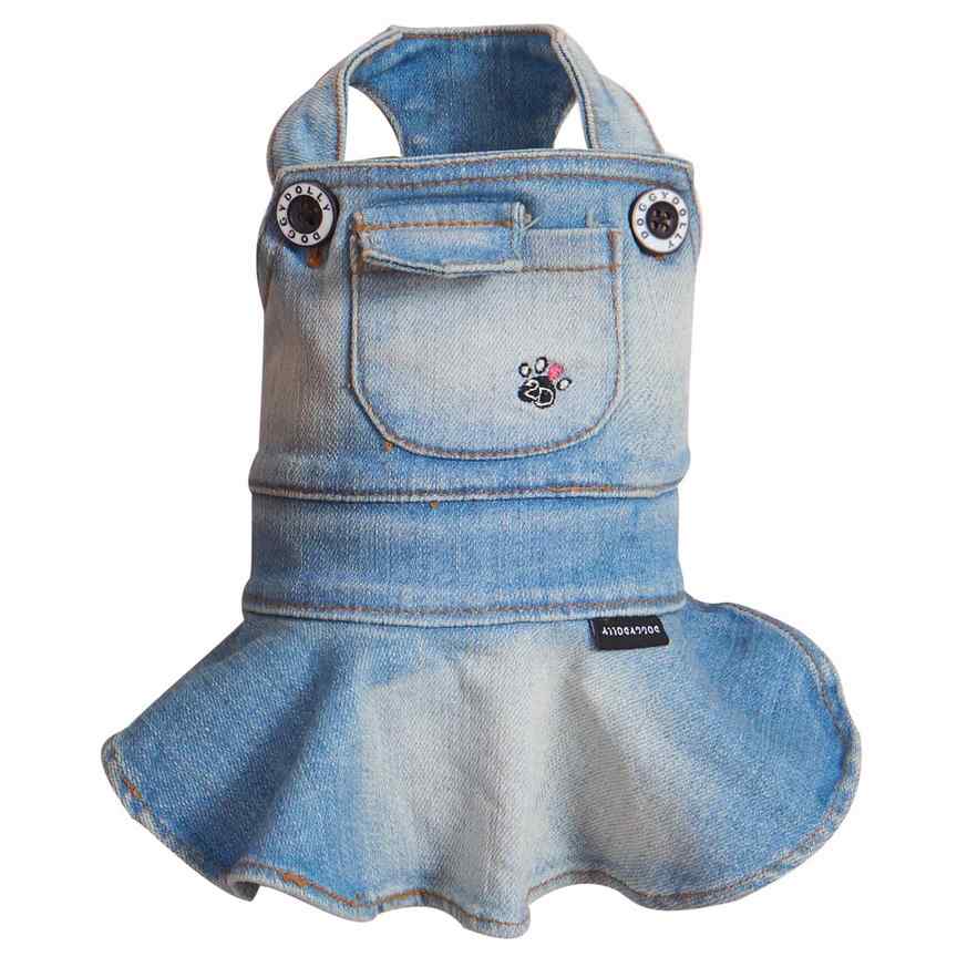 SMALL DOG - Bib n Brace Denim Dress