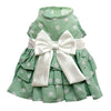 SMALL DOG - Party Doggy Dress Green