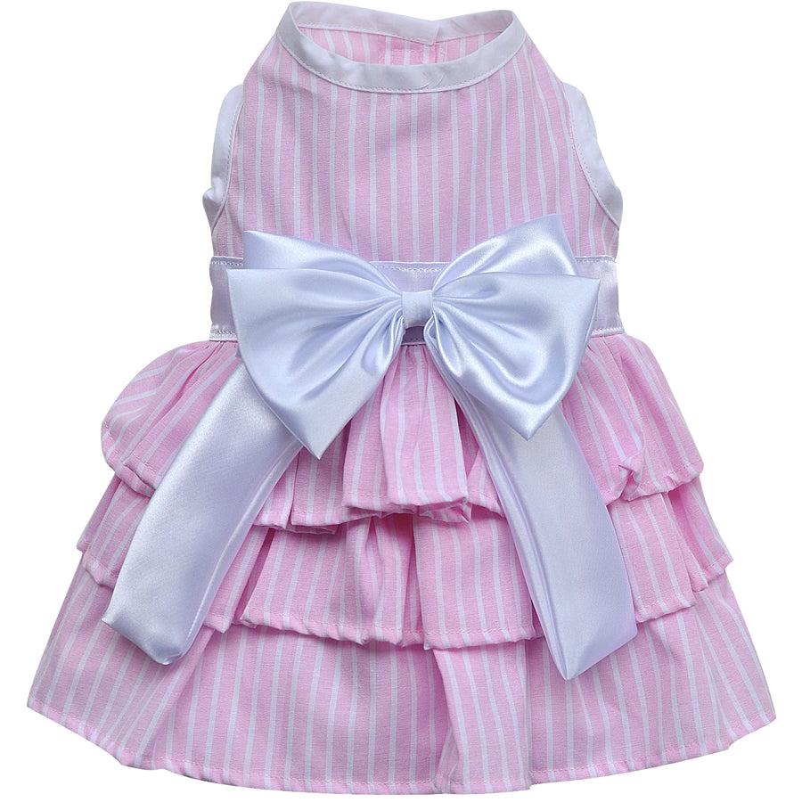 SMALL DOG -  Candy Stripe Doggy Dress