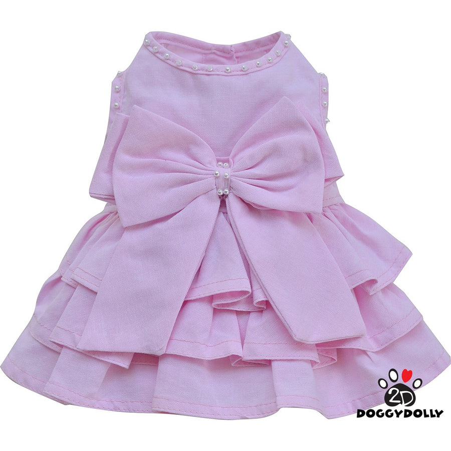 SMALL DOG - Pretty in Pink Dog Dress
