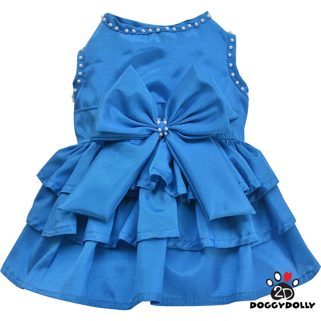THICK DOG - Blue Party Doggy Dress