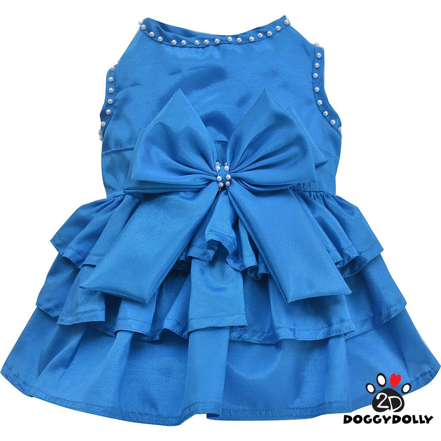THICK DOG - Blue Party Doggy Dress