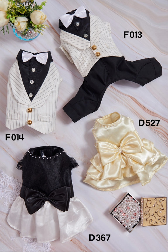 SMALL DOG - Pastel Lemon Doggy Dress