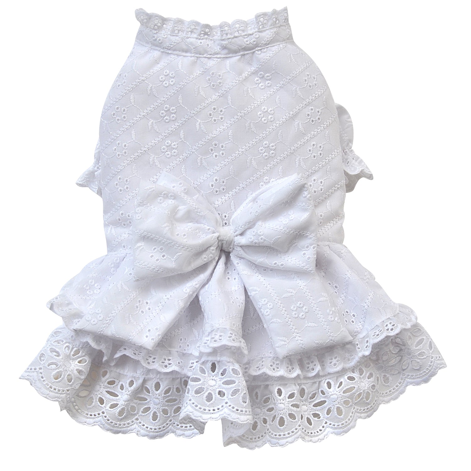 SMALL DOG - Boho Wedding Doggy Dress