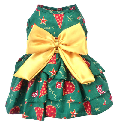 BIG DOG - Christmas Pressie Doggy Dress - DoggyDolly Australia & New Zealand BIG DOG - Christmas Pressie Doggy Dress - DoggyDolly Australia & New Zealand
