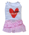SMALL DOG -  Together Forever Doggy Dress