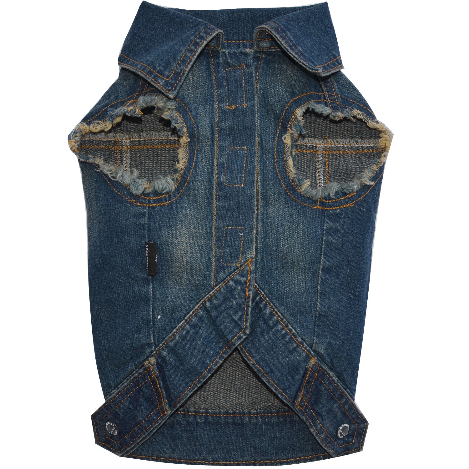 SMALL DOG - ROCK Dark Denim Doggy Vest