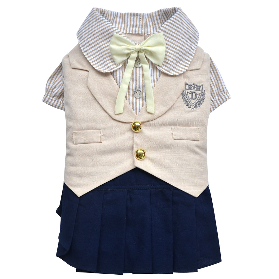SMALL DOG - School Girl Doggy Dress