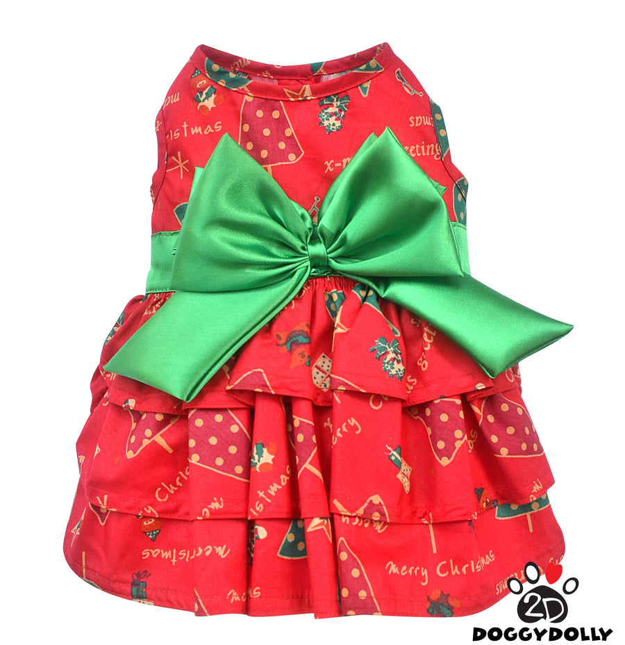 THICK DOG - Jingle Bells Doggy Dress