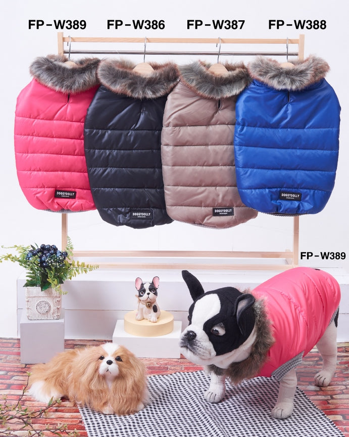 THICK DOG - Padded Pink Doggy Jacket