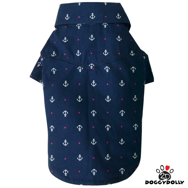 SMALL DOG - Nautical Doggy Shirt