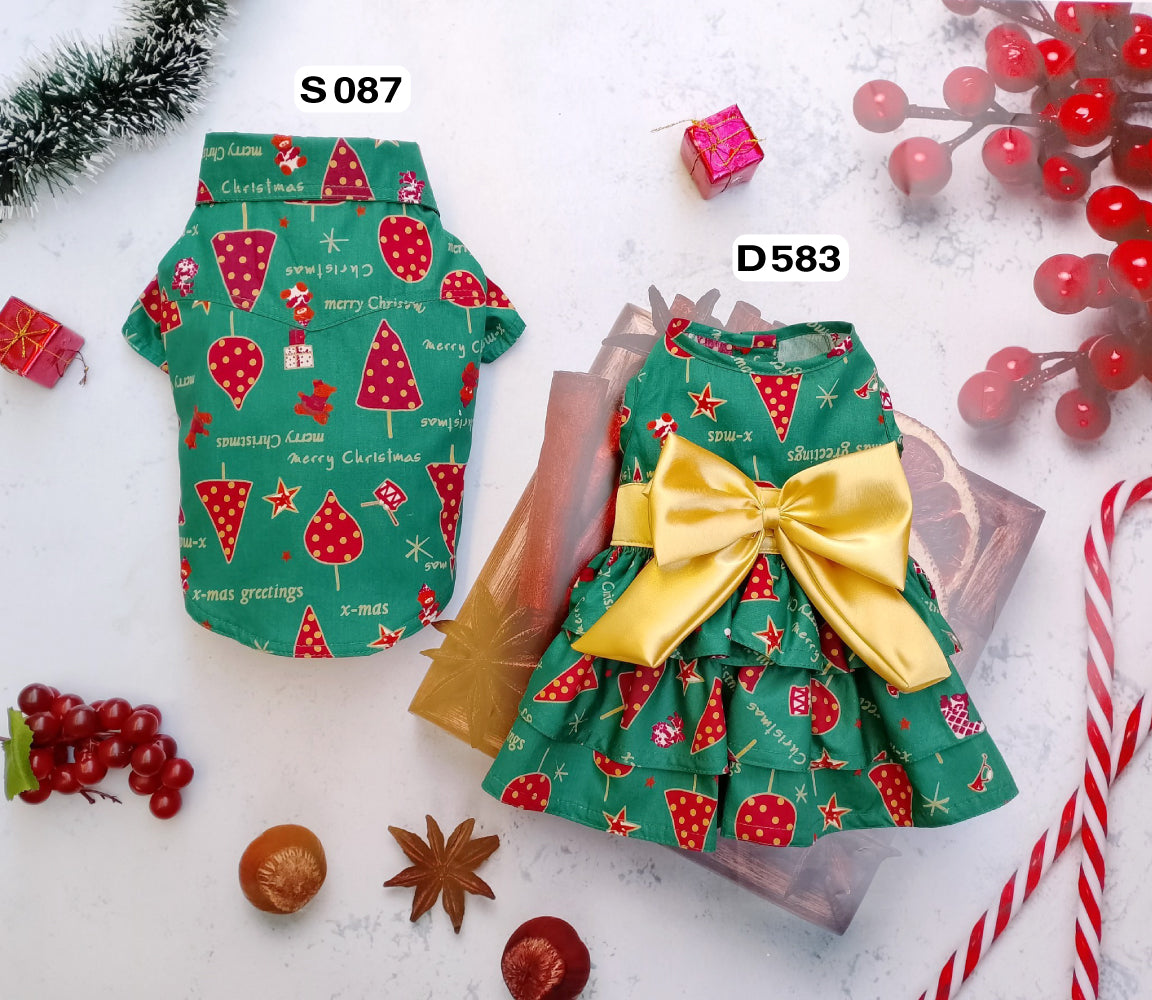 BIG DOG  -  Christmas Pressie Doggy Dress