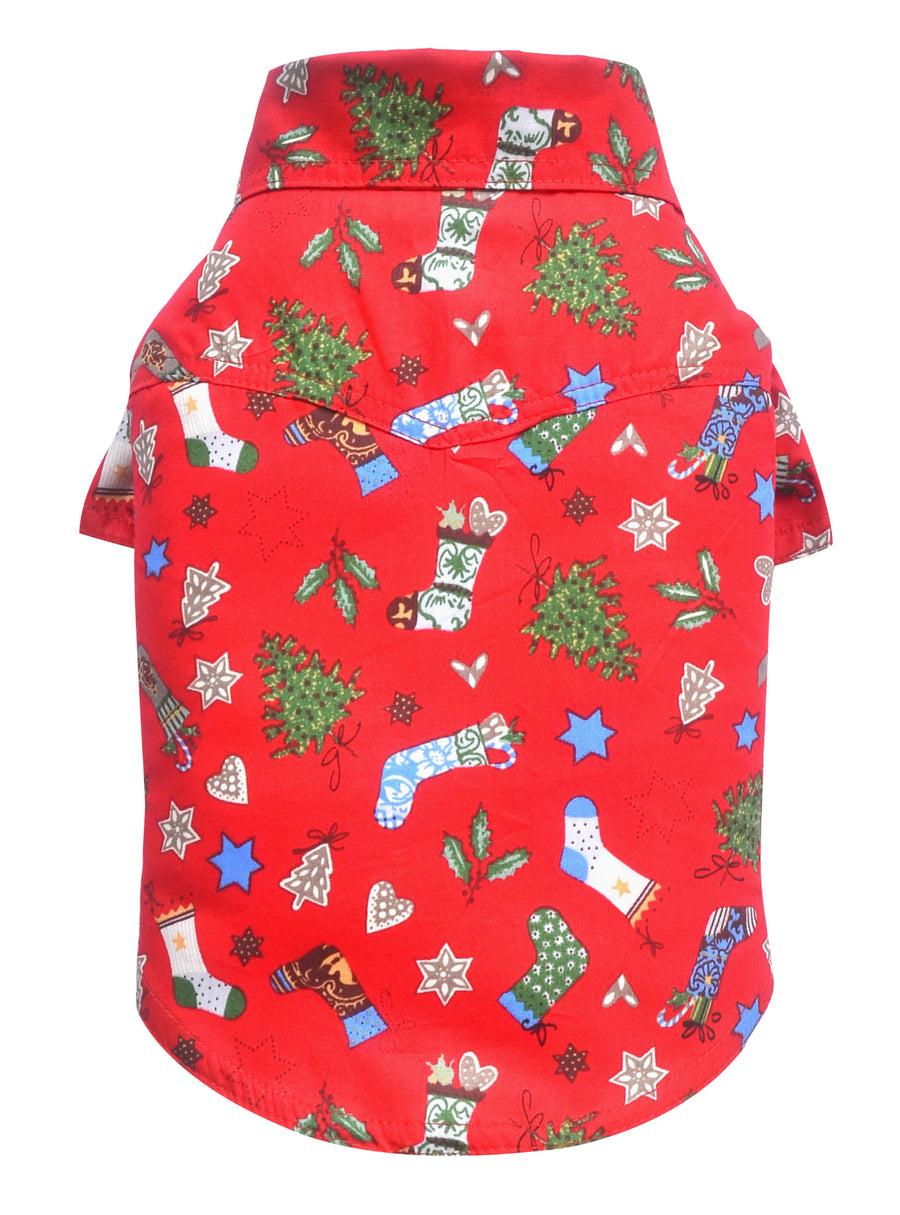 BIG DOG  -  Christmas Stocking Doggy Shirt