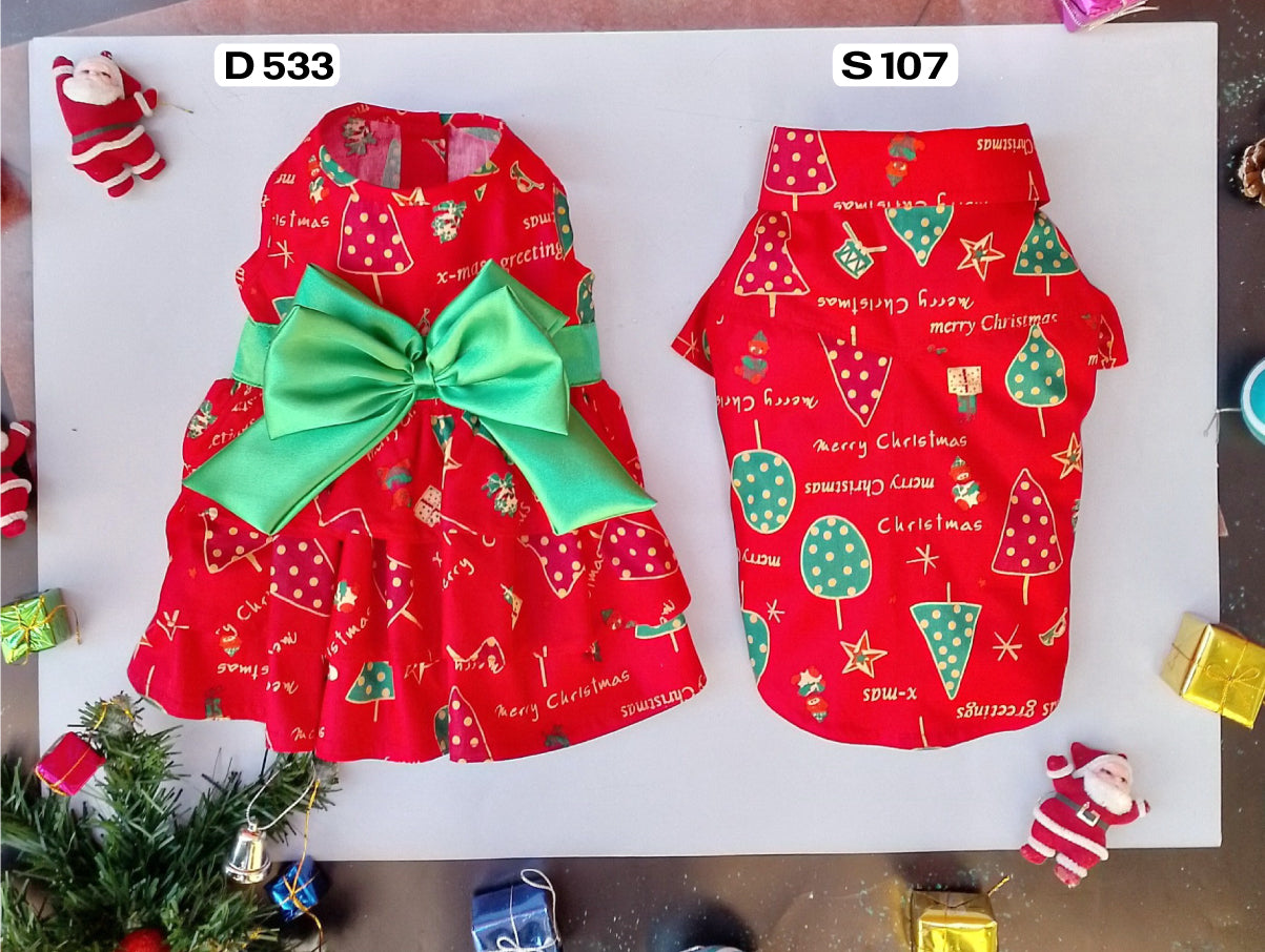THICK DOG - Jingle Bells Doggy Dress