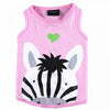SMALL DOG - Pink Zebra Doggy T Shirt