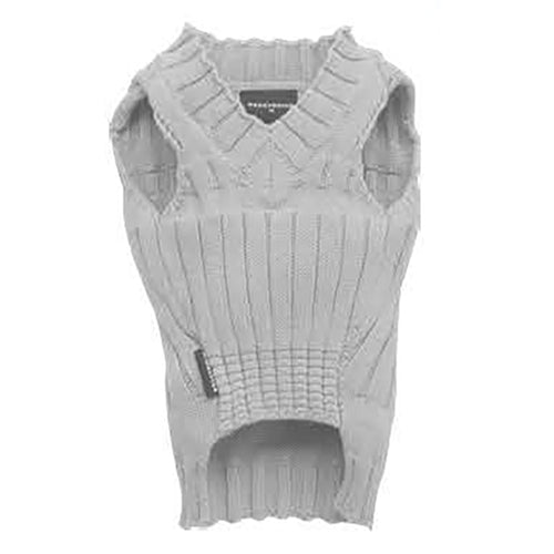 SMALL DOG - Grey Retro Doggy Sweater