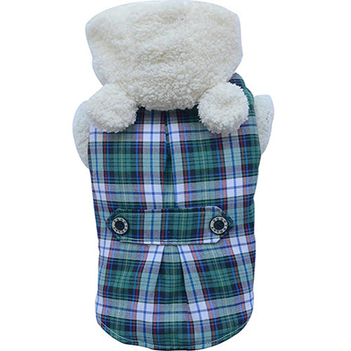 SMALL DOG - Little Lamb Green Dog Jacket
