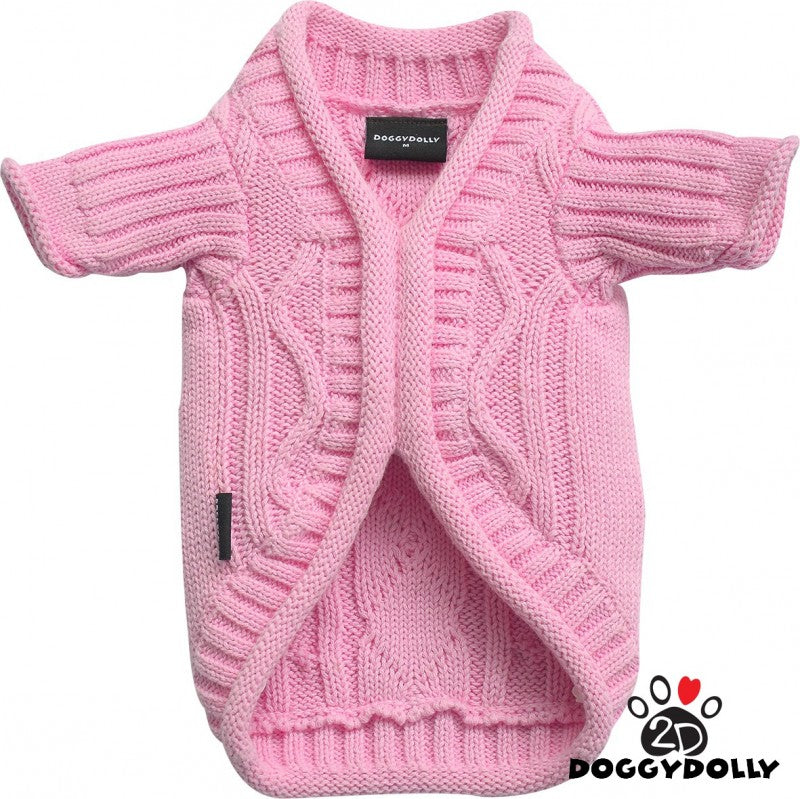 SMALL DOG - Baby Pink Doggy Sweater