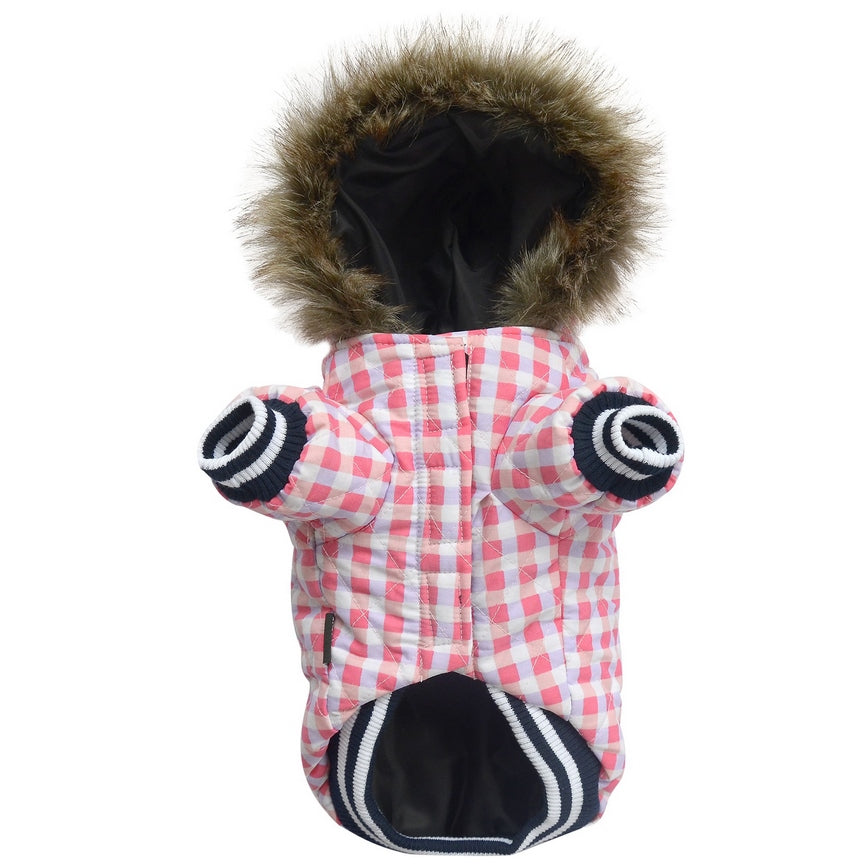 SMALL DOG - Cheeky Checks Doggy Jacket