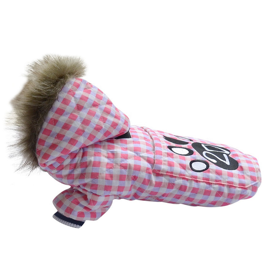 SMALL DOG - Cheeky Checks Doggy Jacket