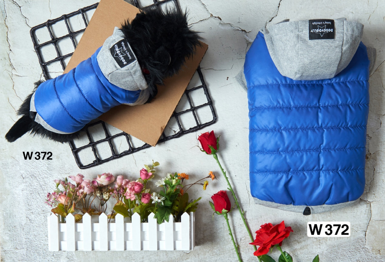 SMALL DOG - Snowboarder Doggy Jacket Blue