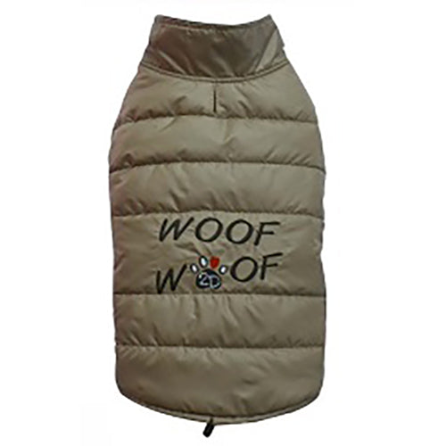 SMALL DOG -  Lightweight Beige Puffer