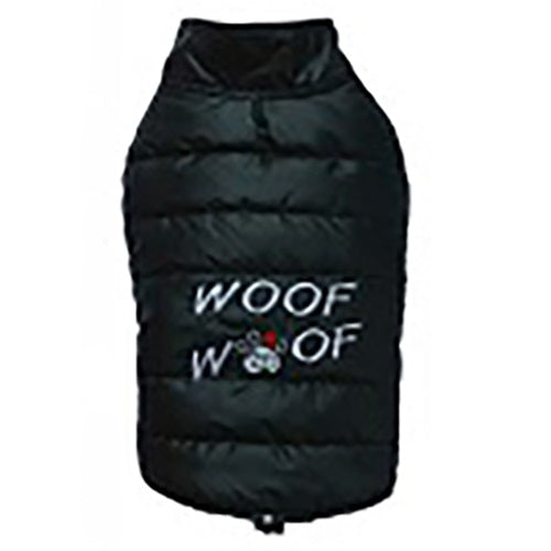 SMALL DOG -  Lightweight Black Puffer Weatherproof